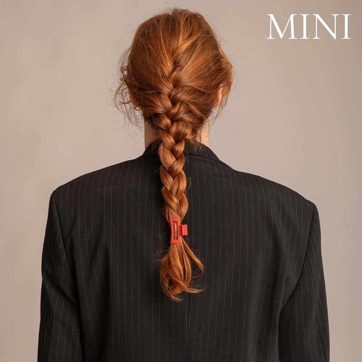 Léonie Hiusklipsi Omenan Punainen Mini 2kpl