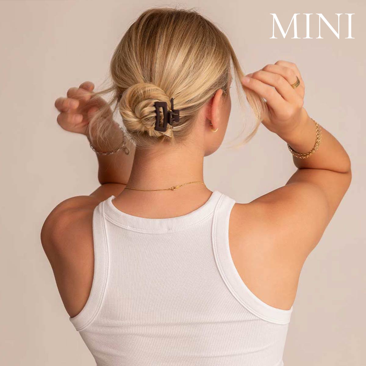 Léonie Hiusklipsi Suklaan Ruskea Mini 2kpl