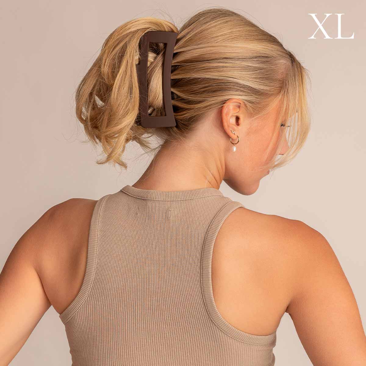 Léonie Hiusklipsi Suklaan Ruskea XL