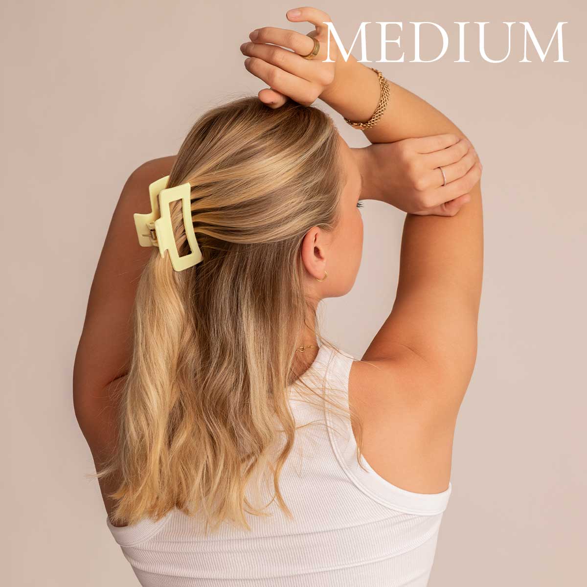 Léonie Hiusklipsi Sitruunan Keltainen Medium