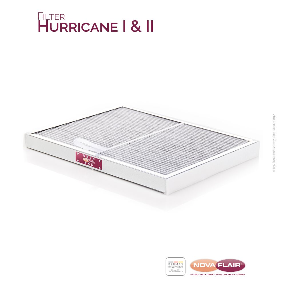 Suodatinpölynpoisto Hurricane 1 ja 2