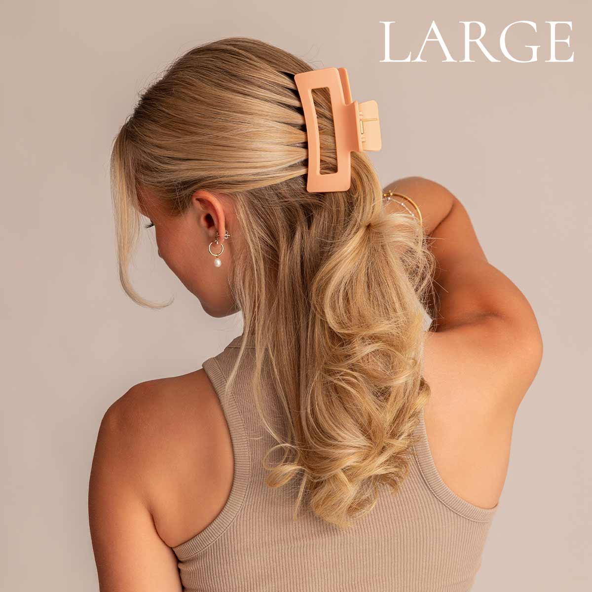 Léonie Hiusklipsi Papaija Large