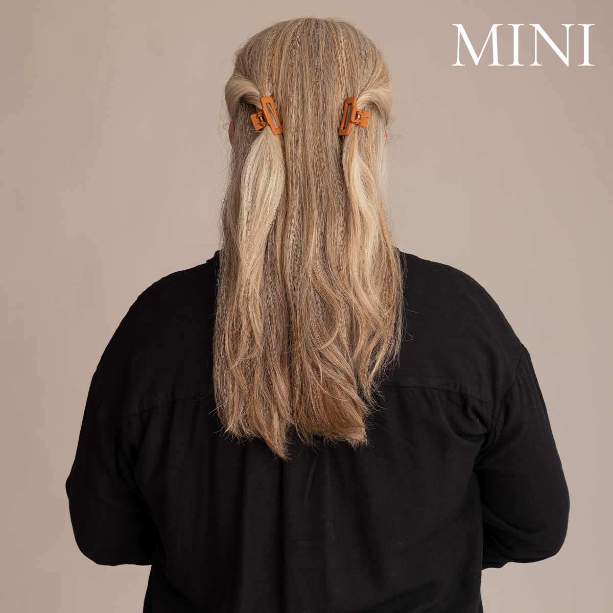 Léonie Hiusklipsi Kupari Mini 2kpl