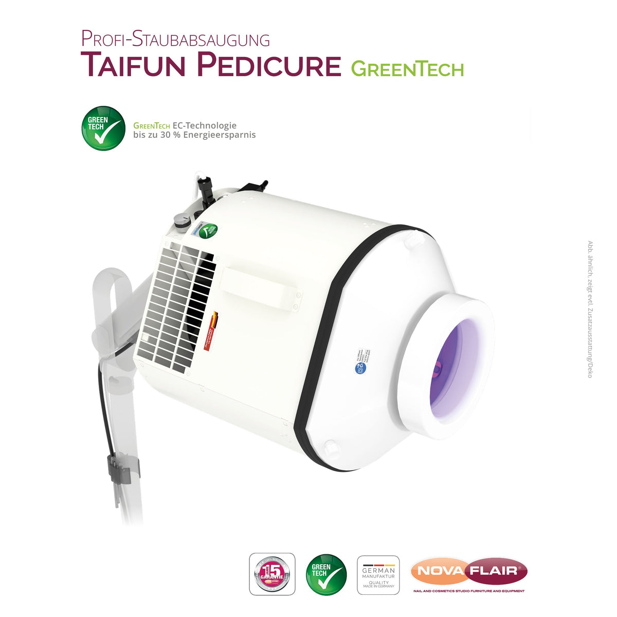 Taifun Pedikyyri GreenTech- Ei kiinnikettä