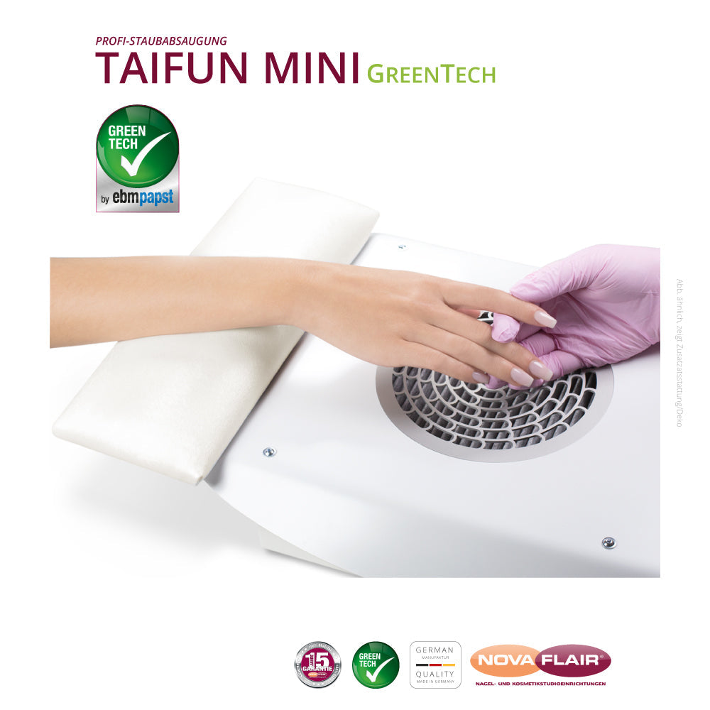 Taifun Mini GreenTech Pöytänäytöllä ja Käsinojalla