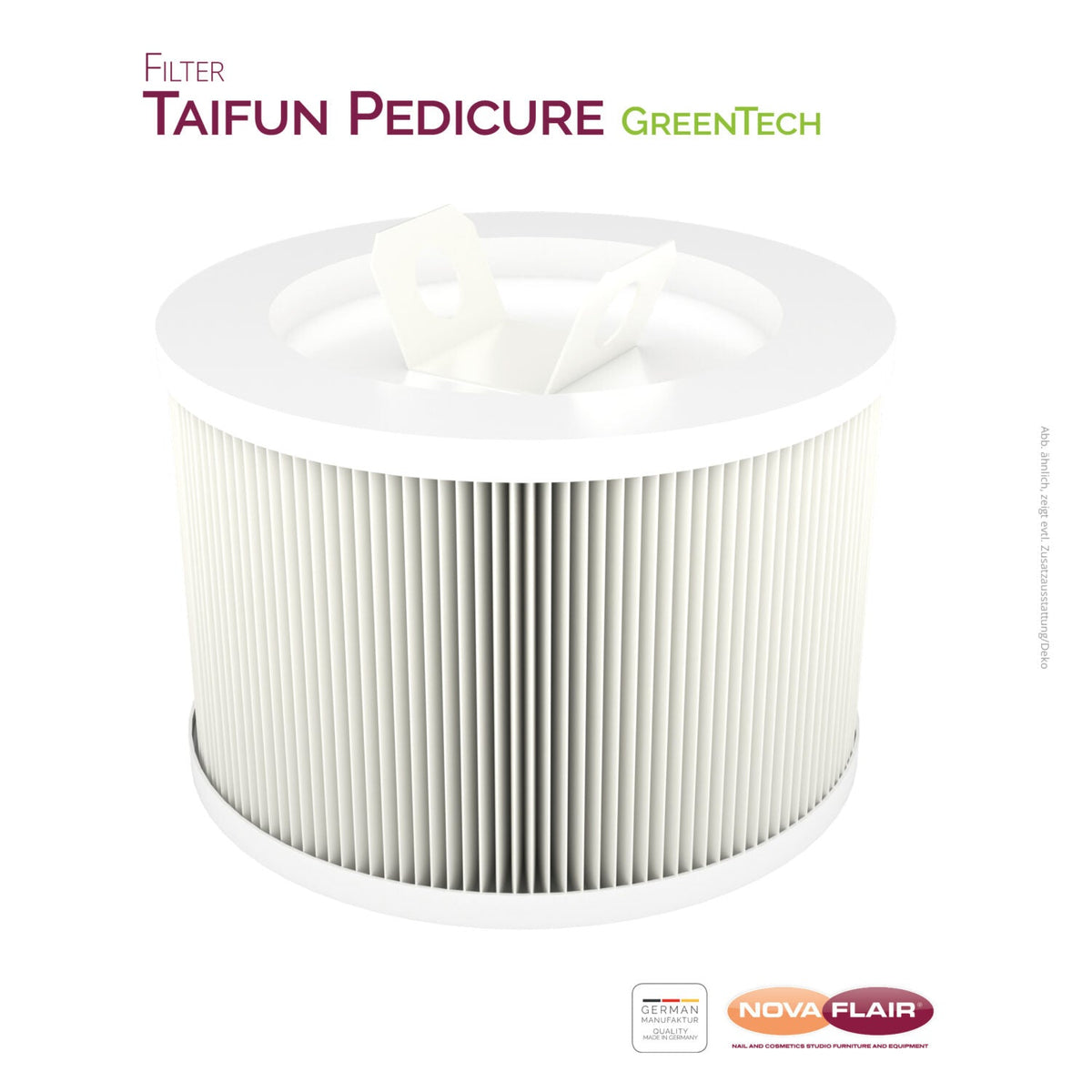 Pyöreä suodatin Taifun Pedicure